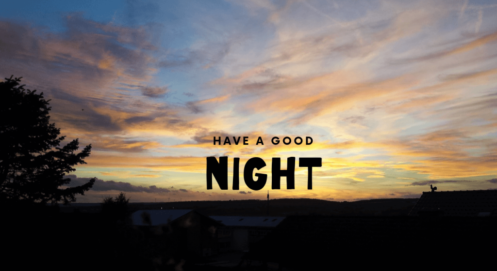 good night messages for friends- indianmemoir.com