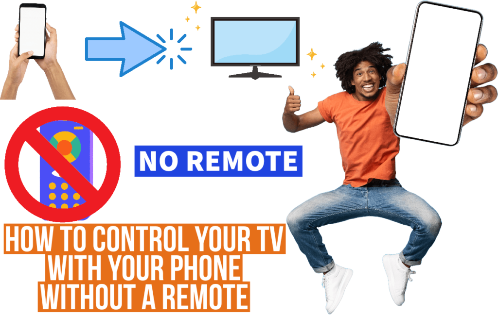 how to control tv with phone without remote